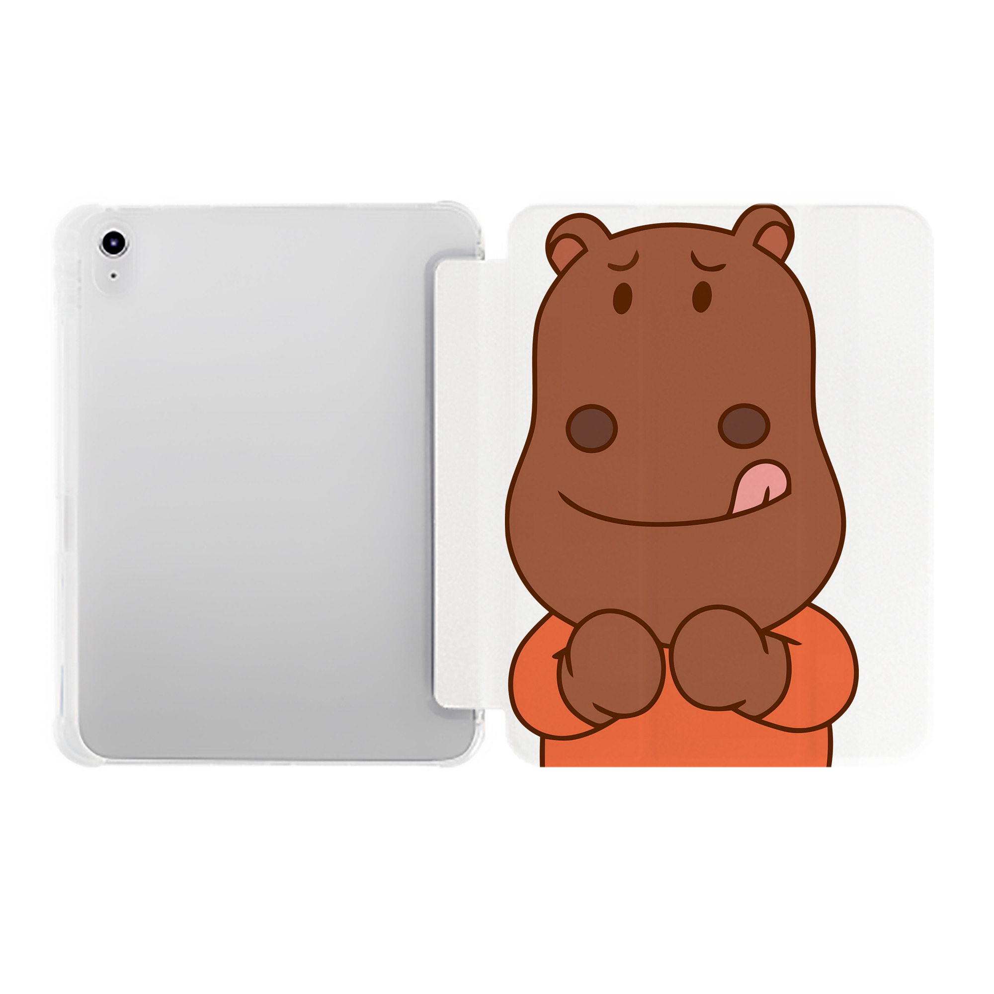 （画像用） アンパンマン Anpanman IPad ケース ペン収納付き 三つ折りスタンド PUレザー×シリコン 対応機種9.5/10.5/10.9インチ
